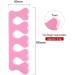 50Pcs Soft Foam Toe Separators for Manicure & Pedicure - Nail Art Painting Tools - Buy Online on SooperMarket.com
