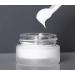 1PC 100ml/3.5oz Empty Frosted Glass Cream Jar with Wood Grain Lid Refillable Travel Makeup Cosmetic Face Lotion Cream Emulsion Container Bottle Storage Pot with Inner Linner - Buy Online on SooperMarket.com