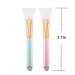 2 PCS Silicone Face Mask Brush Set - Soft Facial Mud Mask Applicator Tool - Buy Online on SooperMarket.com