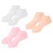 Minkissy 3 Pairs Gel Socks Gel Boat Socks Gel Care Socks Moisturizing Cushion Socks High Heel Socks Cracked Anti-crack Socks Moisturizing Heel Heels Sebs Women's Socks Elastic Man 16.5x8.5cm