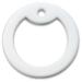 Silencer Quieter for US Dog Tags and Dog Tags (White)