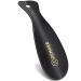 ZOMAKE Metal Shoe Horn Stainless Steel ShoeHorn 7.5 Inches - Portable for Travel Use Black