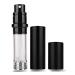 D-LOTUS Perfume Atomizer Bottle Refillable, Travel Cologne Sprayer Atomizer, Portable Mini Scent Pump Case, Refill Perfume Dispenser Container, Empty cologne bottles for Men and Women, 5 ml Black