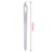 Yeshan Stainless Steel Triple-cut Long Nail File with Nail Cleaner Tip 5.5 Inch Pack of 2 - Professional Nail Care Tool - Buy Online on SooperMarket.com