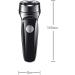 GeRRiT Electric Razor for Men | Waterproof Rechargeable Cordless Wet & Dry Shaver with Pop-up Trimmer - Ultimate Grooming Solution - Buy Online on SooperMarket.com