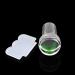 2pcs Clear Silicone Jelly Stamper with Scraper Clear Nail Art Jelly Stamper Nail Art Stamping Stamper for Manicure Tools Xmas Gifts Clear