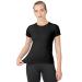 MathCat Workout Shirts for Women,Workout Tops for Women Short Sleeve,Yoga T Shirts for Women,Breathable Athletic Gym Shirts Small Black