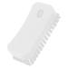 PLAFOPE Nail Brush Fingernail Clean Handle Fingernail Scrubber Finger Nail Scrubber Nail Scrubbing Brush Cleaning Brush Shoes Cleaner Shoe Cleaner White Food Grade Polyester Cleaning Ball 11.5x5cm White