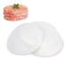 GWHOLE 500 Pack of Restaurant-Grade Non-Stick Hamburger Patty Paper Round Wax Paper, 4.25'' Dia