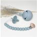 Pale Pink Pacifier Box Bag & Strap - Stylish Pacifier Storage for Babies | International Shipping - Buy Online on SooperMarket.com