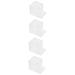 Mipcase 4pcs Pet Water Feeder Ants Water Feeding Supply Ants Habitat Water Feeding Ants Water Feeder Plastic