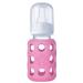 Lifefactory 4oz/9oz Glass Baby Bottle 2pk - Pink/Raspberry - BPA-Free - Buy Online on SooperMarket.com