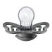 BIBS Couture Collection Pacifiers - Set of 2 Iron/Baby Blue | BPA-Free | Made in Denmark | Size 0-6 Months - Buy Online on SooperMarket.com