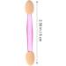 PLAFOPE 50pcs Double Ended Eyeshadow Brush Eye Shadow Stick Makeup Eye Primer Brush Eye Makeup Pink Emulsion - Buy Online on SooperMarket.com