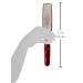 Checi Pro Nickel Foot File Dual Sided-CH-824 | Professional Pedicure Tool - Buy Online on SooperMarket.com