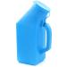 Pee Bottles Urinal Toilet Bottle Home Urinal Potty Plastic Mens Bedpan Bottle Male Portable Travel Pee Bottles Thick Firm Urine Bottle with Lid - 1L Nice