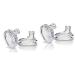 Nuby Super Spout No Spill Replacement Spouts - Clear 4 Count (Pack of 2) - Ideal for Sippy Cups - Buy Online on SooperMarket.com