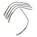 Western Stage Props - Replacement Whip Crackers Whip Popper | Professional Grade Nylon Hybrid String for Bullwhip or Stock Whip (Pack of 5)