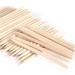 100PCS 75mm Cuticle Orange Wood Nail Sticks Pusher Set - Disposable Tool for Manicure & Pedicure - Skin Safe Remover for Home & Salon - Buy Online on SooperMarket.com