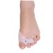 Allesoky Gel Toe Separator Bunion Corrector 2 Pairs - Orthopedic Foot Pain Relief & Toe Alignment - Day & Night Use - Men and Women - Buy Online on SooperMarket.com