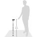 PCP Mobility Adjustable Travel Folding Cane Fritz Handle Cats with Mahogany Handle 3/4-Inch Tip Size - Buy Online on SooperMarket.com