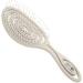 Head Jog 08 Paddle Brush Flexible Soft Pin Bristles Detangling Wet Or Dry Hair. Gentle Brushing Hairbrush. Detangle Brushes For Straight Curly & Wavy Hair Types. (Original Collection Oatmeal)
