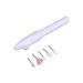 Electric Nail Drill Professional Electric Manicure Pedicure Nail File Set Portable Mini Nail Drill System Manicure Polishing Shape Tools With 5 Grinding Head 1Set Battery Not Included