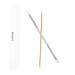 Blackhead Remover 2 PCS Pimple Popper Tool for Face Nose Pimple Extractor Blackhead Removal Tool Treatment for Blemish Whitehead Popping Blemish Gold