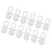 Folpus 4x12pcs Lovely Acrylic Pacifier Charms Baby Shower Party Favor