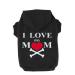 EXPAWLORER Dog Hoodie - Soft and Warm Dog Sweatshirt Pet Clothes Fall Winter Sweater with "I LOVE MY MOM" Lettered for Puppy Cat Small Medium Large Dogs (Large)