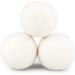 SPORTARC Wool Dryer Balls 6pcs Reusable Organic Fabric Softener Alternative Reduce Wrinkles & static cling Shorten Drying Time - Buy Online on SooperMarket.com