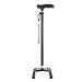 Lightweight Walking Stick with Wooden Ergonomic Handle Crutches 10 Adjustable for Men Women Arthritis Seniors Disabled Elderly Mobility Cane with 3 Legs Non-Slip Rotate
