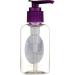 LP-3 3 Oz Locking Lotion Bottle - Assorted Colors for Travel & Home Use | International Shipping Available - Buy Online on SooperMarket.com