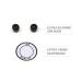 SAINI MEDICOS Premium Black Matte Head Stethoscope for Doctors & Students - International Shipping Available - Buy Online on SooperMarket.com