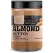 AOZA Leanbeing Almond Butter 100% Natural (500Grams) (Crunchy) (California Almonds) (Unsweetened) (No Added Sugar)