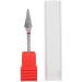 Nail Drill Bits Tungsten Steel Manicure Pedicure Grinding Head - Red - Buy Online on SooperMarket.com