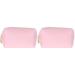 Cabilock 2 pcadratic cosmetic bag makeup pocket base bag for women make-up bag make-ups for women make-up bags for women travel pu make-up brush zipper pinkx2st 17x10.5x6cmx2pcs