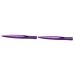 HAPINARY 2pcs Liquid Eyeliner Waterproof Eyeliner Pencil Women Eyeliner Eye Liner Pencils Purple