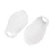 Healeved Separators Bunion Straightener Toe Straightener Little Toe Protectors Splitter Spreader Toe Separator for Bunion Toe Straighter P04 Applicator Care White Toe Pair