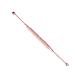 Portable Ear Cleaner Stainless Steel Ear Spoon Set Stainless Steel Ear Wax Remover Reusable Stainless Steel Ear Wax Remover Set Ear Wax Easily Removed Ideal for Personal and Home Use(Rose gold)