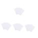 Clear Earings 24 Sheets Elf Ear Stickers Transparent Stickers Makeup Stickers Earring Lift Patches Snorkeling Ear Stickers Earring Support Patches Ear Tape Ear Supply Strap Whitex4pcs 4X1.5X0.1CMx4pcs