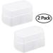 JJC Flash Diffuser for Canon 430EX II & Sony HVL-F43M - 2 Pack Camera Flash Bounce Light Modifiers - Buy Online on SooperMarket.com