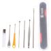 7Pcs Ear Pick Earwax Removal Kit - Portable Ear Cleaner Tool Set With Box - Buy Online on SooperMarket.com