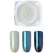 MEILINDS Chrome Nail Powder - Aurora & Mermaid Nail Powders with Silicone Brush (2 Boxes) - Buy Online on SooperMarket.com