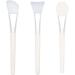 Dajidafu Brush Facial Mask Silicone White Professional Cutter-Type Tongue-Type Brushes Mud Cream Care Tool DIY Soft Beauty Tongue Shape - Buy Online on SooperMarket.com