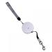 Mioyoow pet dog roller leash mini retractable dog leash 3m automatic retreat dog leash with reflective rope for small dogs and cats white