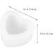 STOBOK 2pcs Love Mold Fondant Molds Silicone Soap Molds Heart Shape Silicone Heart De para Gelatinas Resin Silicone Molds Soap Silicone Molds Cake Heart-Shaped White Listing Silica Gel White 7.9x6.5cm - Buy Online on SooperMarket.com