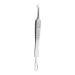 Beavorty 3pcs Clip Remover Pimple Remover Curved Pimple Tweezers Pimple Extractor Extruder Metal