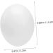 Yardwe 12pcs Fake Eggs Minieggs Household Egg Props Mini Egg Graffiti Plastic Eggs Fake Bird Eggs Parrot 1.6x1.2cm White - Buy Online on SooperMarket.com