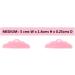 15 Pairs of Medium Lash Lifting Silicon Curlers Shields Pads Pink & 10 Y Combs for Lash Lift Perming Lifting Medium Size Eyelash Lifting Perming Curlers Pads Shields Eyeluvlashes - Buy Online on SooperMarket.com